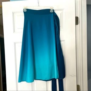 Versatile Ombré Wrap Skirt/Dress